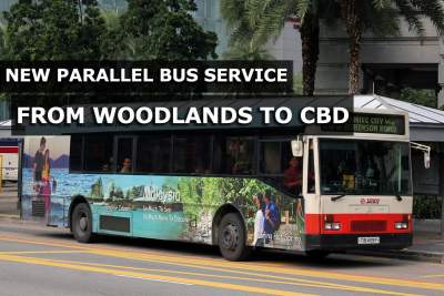 New bus service serving Woodlands and CBD from 17th June