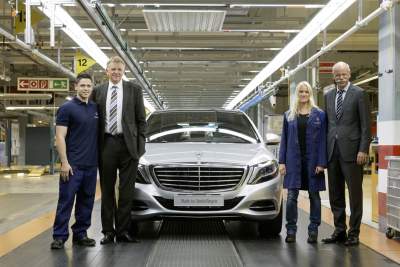 Mercedes is ready to produce the all new S-Class in Germany