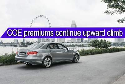 COE prices continue to climb across all categories
