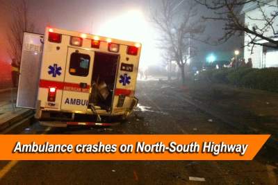 Four Singaporeans injured in North-South Highway crash