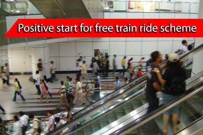 LTA claims commuter traffic fell by nine percent yesterday during peak period