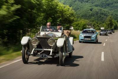 Rolls-Royce celebrates 2013 centenary Alpine Trial half-way stage