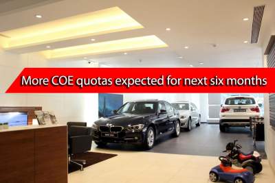 More COE quotas expected with increasing vehicle deregistrations
