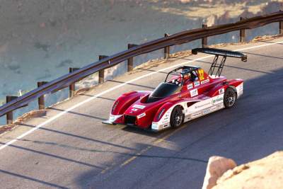 Mitsubishi returns to Pikes Peak with updated electric racer