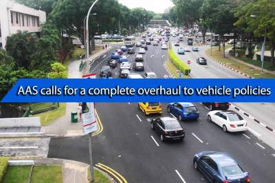 AAS believes it is time to totally overhaul vehicle policies in Singapore