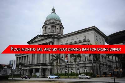 Drink driver gets four months jail and six year driving ban
