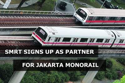 SMRT and ST Electronics signed up as partners for Indonesia monorail project