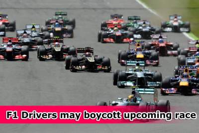 F1 drivers may boycott if tyre problems not solved