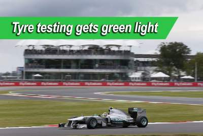 Tyre test at Silverstone is good to go
