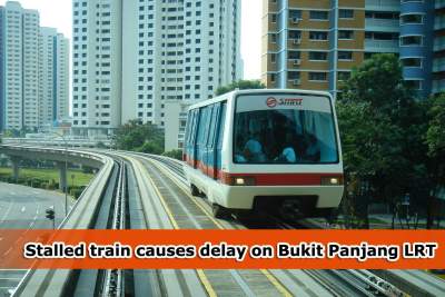 Bukit Panjang LRT service hindered by stalled LRT train