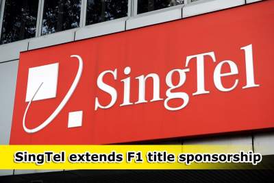 SingTel extends F1 title sponsorship