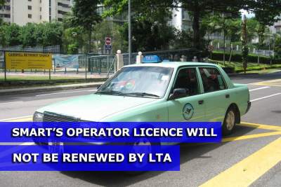 Taxi operator Smart will lose its operator licence at the end of September