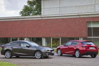 Mazda3 will have two body styles - sedan and hatchback - in the U.K.