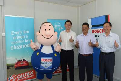 First Bosch Car Service workshop at Caltex East Coast
