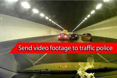 Aid the traffic police by sending videos of reckless drivers to the authorities