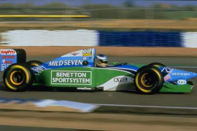 Schumacher's Benetton B191 to be auctioned at Nurburgring