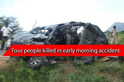 34-year old driver of a fatal accident that killed four has been arrested