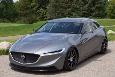 A Mazda hatchback envisioned by students