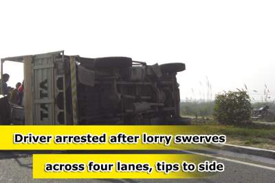 Driver arrested after reckless driving