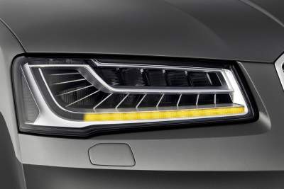 Audi goes head on with Mercedes S-Class with Matrix LED headlight technology