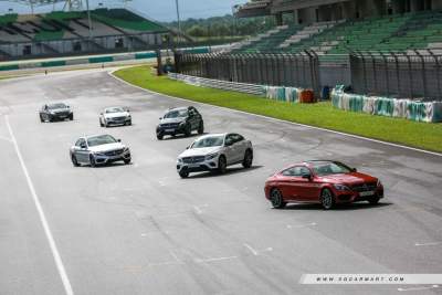 Pushing the limits of performance at the Mercedes-Benz Driving Experience