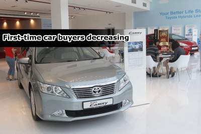 Diminishing number of first-time vehicle buyers