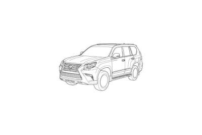 Facelifted sketches of Lexus GX leaked