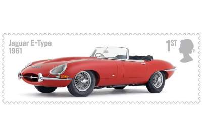 British Royal Mail celebrates automotive legends