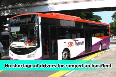 No shortage of drivers for ramped up bus fleet