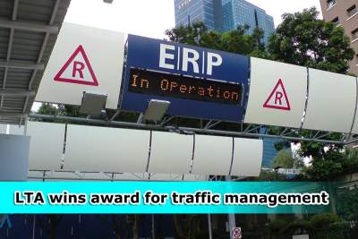 Singapore receives global award for traffic management