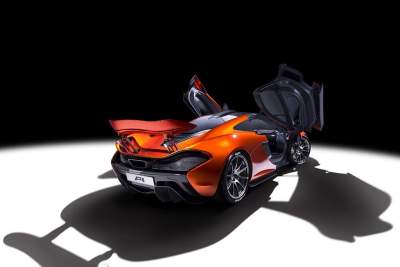 Leica teams McLaren for exclusive P1 shoot