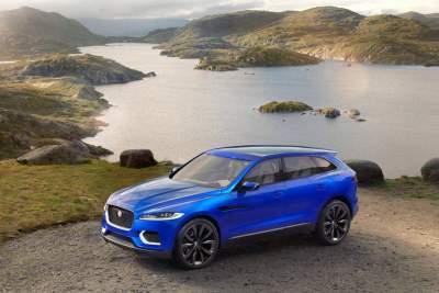 Jaguar previews its first sports crossover vehicle with the C-X17 concept