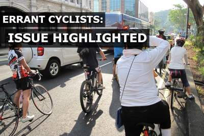 Trial case highlights issue of errant cyclists