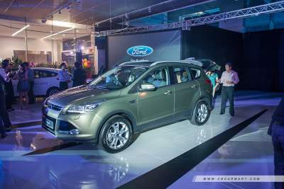 Revamped Ford showroom and new Kuga launched locally