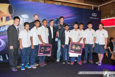 A memorable F1 experience for Assumption Pathway School students