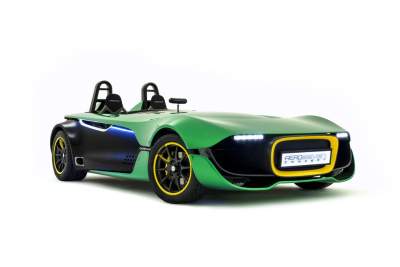 Caterham unveils AeroSeven concept at Singapore GP