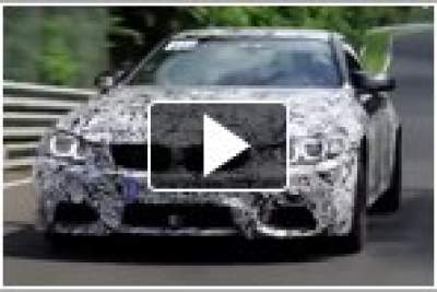 BMW M4 Coupe and M3 Sedan undergo testing at Nurburgring by DTM drivers