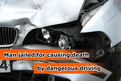 23-year old driver jailed for causing death to jogger