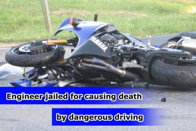 Engineer jailed for causing death by dangerous driving