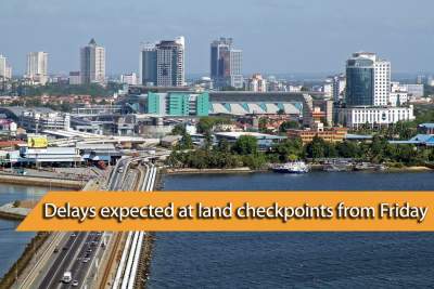 Commuters to expect heavy traffic and delays at checkpoints from Friday