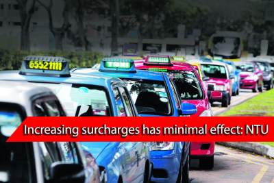 Increasing taxi surcharge has minimal effect on cab drivers