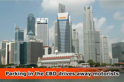 Parking in the CBD drives away motorists
