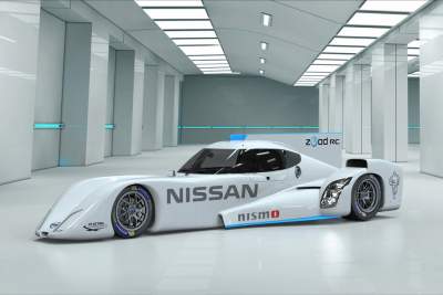 Nissan unveils new electric race car for Le Mans