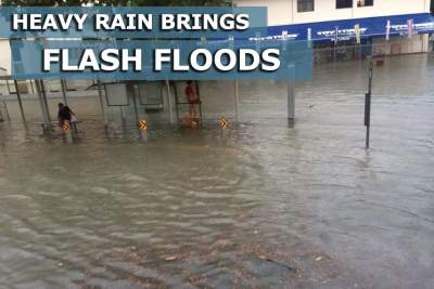 Eastern and central Singapore hit by flash floods