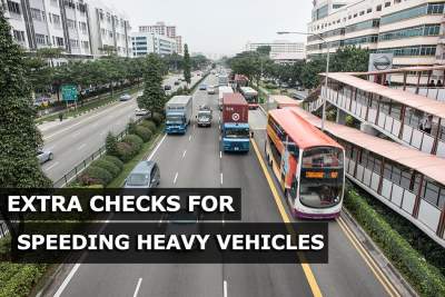 Heavy vehicles caught speeding to undergo extra checks