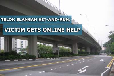 Telok Blangah Road hit-and-run: victim receives help