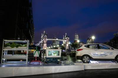 Hyundai ix35 Fuel Cell Vehicle to grow food