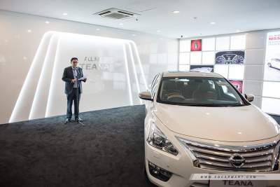All new Nissan flagship - the Teana - launched