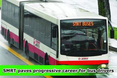 SMRT paves progressive career for its bus drivers