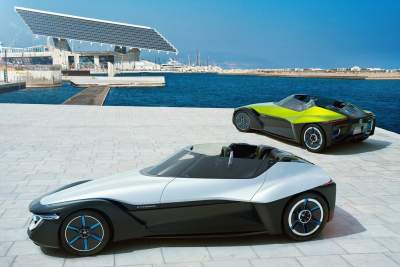 New electric sports cars takes a page from the aviation books